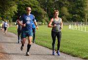 20 May 2017; Parkrun Ireland in partnership with Vhi, added their 63rd event on Saturday, May 20th, with the introduction of the Clonmel parkrun in the unique surrounds of Clonmel Racecourse. Parkruns take place over a 5km course weekly, are free to enter and are open to all ages and abilities, proving a fun and safe environment to enjoy exercise. To register for a parkrun near you visit www.parkrun.ie. New registrants should select their chosen event as their home location. You will then receive a personal barcode which acts as your free entry to any parkrun event worldwide. Pictured are particpants during the run. Photo by Sam Barnes/Sportsfile