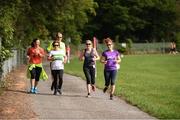 20 May 2017; Parkrun Ireland in partnership with Vhi, added their 63rd event on Saturday, May 20th, with the introduction of the Clonmel parkrun in the unique surrounds of Clonmel Racecourse. Parkruns take place over a 5km course weekly, are free to enter and are open to all ages and abilities, proving a fun and safe environment to enjoy exercise. To register for a parkrun near you visit www.parkrun.ie. New registrants should select their chosen event as their home location. You will then receive a personal barcode which acts as your free entry to any parkrun event worldwide. Photo by Sam Barnes/Sportsfile