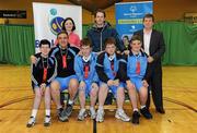 26 November 2011; The Cabra Lyons, Dublin, team who finished fourth in Division 2. 2011 Special Olympics Ireland National Basketball Cup - Men, National Basketball Arena, Tallaght, Dublin. Picture credit: Barry Cregg / SPORTSFILE