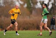 4 December 2011; Tadhg Kennelly, Listowel Emmets, and Paul Galvin, Finuge, during the game. North Kerry Senior Football Championship Semi-Final, Listowel Emmets v Finuge, Shannon Park, Tarbert, Co. Kerry. Picture credit: Stephen McCarthy / SPORTSFILE