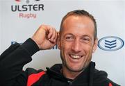 6 December 2011; Ulster's Stefan Terblanche during a press conference ahead of their Heineken Cup, Pool 4, Round 3, game against Aironi on Friday. Ulster Rugby Press Conference, Newforge Country Club, Belfast, Co. Antrim. Picture credit: Oliver McVeigh / SPORTSFILE