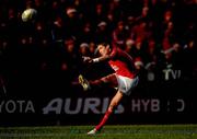 18 December 2011; Ronan O'Gara, Munster, kicks a first half penalty. Heineken Cup, Pool 1, Round 4, Munster v Scarlets, Thomond Park, Limerick. Picture credit: Stephen McCarthy / SPORTSFILE