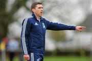 22 December 2011; Referee George Clancy during Munster squad training ahead of their Celtic League game against Connacht on Monday. Munster Rugby Squad Training, Kilballyowen Park, Bruff, Co. Limerick. Picture credit: Diarmuid Greene / SPORTSFILE