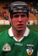 24 May 1998; Paudie Mulhare of Offaly before the Guinness Leinster Senior Hurling Championship Quarter-Final match between Meath and Offaly at Croke Park in Dublin. Photo by Ray Lohan/Sportsfile