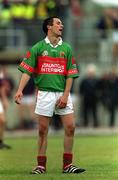 2 June 2002; Mayo's Conor Mortimer turns away after missing a late free during the Bank of Ireland Connacht Senior Football Championship Semi-Final match between Mayo and Galway at MacHale Park in Castlebar, Mayo. Photo by Ray McManus/Sportsfile