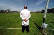 2 June 2002; The Umpire watches the game during the Bank of Ireland Connacht Senior Football Championship Semi-Final match between Mayo and Galway at MacHale Park in Castlebar, Mayo. Photo by Ray McManus/Sportsfile