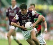 2 June 2002; Matthew Clancy of Galway during the Bank of Ireland Connacht Senior Football Championship Semi-Final match between Mayo and Galway at MacHale Park in Castlebar, Mayo. Photo by Aoife Rice/Sportsfile