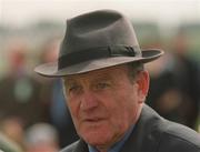 6 May 2002; Trainer Kevin Prendergast at The Curragh Racecourse in Kildare. Photo by Damien Eagers/Sportsfile