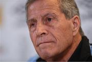 3 June 2017; Uruguay manager Óscar Tabárez during a press conference in the Aviva Stadium in Dublin. Photo by Ramsey Cardy/Sportsfile