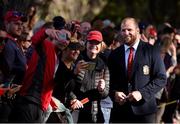 4 June 2017; James Haskell of the British and Irish Lions during a Maori welcome at the Waitangi Treaty Grounds in Waitangi, New Zealand. Photo by Stephen McCarthy/Sportsfile
