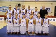 14 January 2012; The UL team. Women's Superleague Cup Semi-Final, Team Montenotte Hotel, Cork v UL, Neptune Stadium, Cork. Picture credit: Brendan Moran / SPORTSFILE