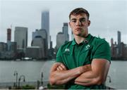 6 June 2017; Ireland's Garry Ringrose poses for a portrait following a press conference at the Hyatt Regency Hotel in Jersey City, New Jersey, USA. Photo by Ramsey Cardy/Sportsfile