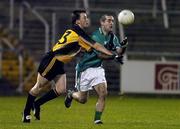 7 October 2006; Michael Ennis, Leinster, in action against Seanie Johnston, Ulster. M Donnelly Interprovincial Football Championship Semi-Final, Ulster v Leinster, Breffni Park, Cavan. Picture credit: Matt Browne / SPORTSFILE