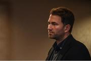 9 June 2017; Matchroom Boxing promoter Eddie Hearn at the weigh ins ahead of the Boxing in Belfast event in the Hilton Hotel, Belfast. Photo by David Fitzgerald/Sportsfile