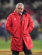 10 June 2017; British & Irish Lions head coach Warren Gatland prior to the match between Crusaders and the British & Irish Lions at AMI Stadium in Christchurch, New Zealand. Photo by Stephen McCarthy/Sportsfile