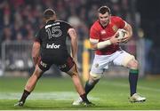 10 June 2017; Peter O'Mahony of the British & Irish Lions in action against Israel Dagg of Crusaders during the match between Crusaders and the British & Irish Lions at AMI Stadium in Christchurch, New Zealand. Photo by Stephen McCarthy/Sportsfile