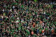 11 June 2017; Republic of Ireland supporters during the FIFA World Cup Qualifier Group D match between Republic of Ireland and Austria at Aviva Stadium, in Dublin. Photo by Cody Glenn/Sportsfile