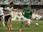 11 June 2017; James McClean of Republic of Ireland in action against Aleksandar Dragovic of Austria during the FIFA World Cup Qualifier Group D match between Republic of Ireland and Austria at Aviva Stadium, in Dublin. Photo by David Maher/Sportsfile