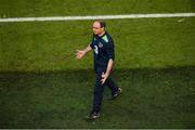 11 June 2017; Republic of Ireland manager Martin O’Neill during the first half of the FIFA World Cup Qualifier Group D match between Republic of Ireland and Austria at Aviva Stadium, in Dublin. Photo by Cody Glenn/Sportsfile