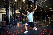 12 June 2017; In this handout image provided by New Zealand Rugby, Aaron Smith of the New Zealand All Blacks during a gym session at Les Mills in Auckland, New Zealand. Photo by Handout/New Zealand Rugby via Sportsfile