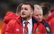 13 June 2017; Stuart Hogg of the British & Irish Lions prior to the match between the Highlanders and the British & Irish Lions at Forsyth Barr Stadium in Dunedin, New Zealand. Photo by Stephen McCarthy/Sportsfile