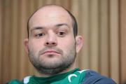 3 February 2012; Ireland's Rory Best during a press conference ahead of their RBS Six Nations Rugby Championship match against Wales on Sunday. Aviva Stadium, Lansdowne Road, Dublin. Picture credit: Brian Lawless / SPORTSFILE