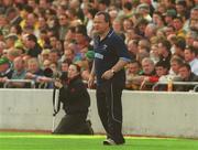 23 June 2002; Dublin manager Tommy Lyons during the Bank of Ireland Leinster Senior Football Championship Semi-Final match between Dublin and Meath at Croke Park in Dublin. Photo by Pat Murphy/Sportsfile