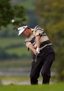 27 June 2002; Des Smyth of Ireland plays his second shot on the tenth fairway during day one of the Murphy's Irish Open at Fota Island Resort Golf Club in Cork. Photo by Damien Eagers/Sportsfile