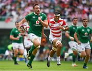 17 June 2017; Jack Conan of Ireland on the way to scoring his side's fifth try during the international rugby match between Japan and Ireland at the Shizuoka Epoca Stadium in Fukuroi, Shizuoka Prefecture, Japan. Photo by Brendan Moran/Sportsfile
