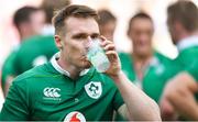 17 June 2017; Rory Scannell of Ireland takes on water after the international rugby match between Japan and Ireland at the Shizuoka Epoca Stadium in Fukuroi, Shizuoka Prefecture, Japan. Photo by Brendan Moran/Sportsfile