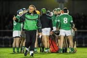 4 February 2012; Limerick manager John Allen before the start of the game. Waterford Crystal Cup Hurling, Quarter-Final, Limerick v Clare, O'Garney Park, Sixmilebridge, Co. Clare. Picture credit: Barry Cregg / SPORTSFILE