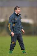 5 February 2012; Donegal manager Michael Naughton during the game. Bord Gais Energy Ladies National Football League, Division 1, Round 1, Donegal v Cork, Fr. Tierney Park, Ballyshannon, Donegal. Photo by Sportsfile