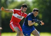 17 June 2017; Stephen Prendergast of Waterford in action against Danny Heavron of Derry during the GAA Football All-Ireland Senior Championship Round 1A match between Waterford and Derry at Fraher Field in Dungarvan, Co Waterford. Photo by Eóin Noonan/Sportsfile