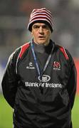 10 February 2012; Ulster head coach Brian McLaughlin before the game. Celtic League, Ulster v Dragons, Ravenhill Park, Belfast, Co. Antrim. Picture credit: Oliver McVeigh / SPORTSFILE