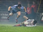 11 February 2012; Diarmuid Connolly, Dublin, in action against David Clarke, Mayo. Allianz Football League, Division 1, Round 2, Mayo v Dublin, McHale Park, Castlebar, Co. Mayo. Picture credit: David Maher / SPORTSFILE