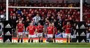 24 June 2017; British and Irish Lions players after conceding a try during the First Test match between New Zealand All Blacks and the British & Irish Lions at Eden Park in Auckland, New Zealand. Photo by Stephen McCarthy/Sportsfile