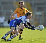 19 February 2012; Conor Mortimer, Connacht, in action against James Loughrey, Ulster. M Donnelly GAA Football All-Ireland Interprovincial Championship Semi-Final, Connacht v Ulster, Markievicz Park, Sligo. Picture credit: David Maher / SPORTSFILE