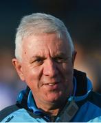 1 July 2017; Dublin manager Ger Cunningham reacts at the final whistle following his side's victory in the GAA Hurling All-Ireland Senior Championship Round 1 match between Dublin and Laois at Parnell Park in Dublin. Photo by David Fitzgerald/Sportsfile