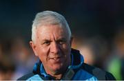 1 July 2017; Dublin manager Ger Cunningham reacts at the final whistle following his side's victory in the GAA Hurling All-Ireland Senior Championship Round 1 match between Dublin and Laois at Parnell Park in Dublin. Photo by David Fitzgerald/Sportsfile