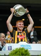 2 July 2017; Kilkenny captain Adrian Mullen lifts cup after the Electric Ireland Leinster GAA Hurling Minor Championship Final match between Dublin and Kilkenny at Croke Park in Dublin. Photo by Ray McManus/Sportsfile