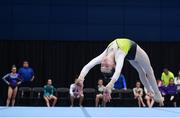 2 July 2017; Pictured is Jane Heffernan of Renmore, recently selected for the European Youth Olympics, competing in the Gymnastics Ireland National Series Super Championships where nearly 500 gymnasts from all ages and disciplines competed at this flagship event. Photo by Ramsey Cardy/Sportsfile