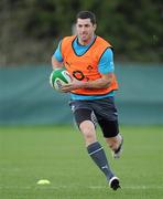 2 March 2012; Ireland's Rob Kearney in action during squad training ahead of their side's RBS Six Nations Rugby Championship game against France on Sunday. Ireland Rugby Squad Training, Carton House, Maynooth, Co. Kildare. Picture credit: Matt Browne / SPORTSFILE