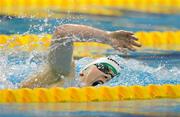 2 March 2012; Sycerika McMahon, Leander SC, on her way to winning the Women's 400m Freestyle Final in a time of 4:19.92, during the Irish Long Course National Swimming Championships/Olympic Trials. National Aquatic Centre, Abbotstown, Dublin. Picture credit: Brendan Moran / SPORTSFILE