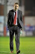 2 March 2012; Sligo Rovers manager Ian Baraclough before the game. Airtricity League Premier Division, Shelbourne v Sligo Rovers, Tolka Park, Dublin. Picture credit: Barry Cregg / SPORTSFILE