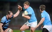 2 March 2012; Paul Neville, Garryowen, is tackled by John Deegan, Shannon. Ulster Bank League, Division 1, Shannon v Garryowen, Thomond Park, Limerick. Picture credit: Diarmuid Greene / SPORTSFILE