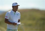 8 July 2017; Hideto Tanihara of Japan on the 17th tee during Day 3 of the Dubai Duty Free Irish Open Golf Championship at Portstewart Golf Club in Portstewart, Co Derry. Photo by Oliver McVeigh/Sportsfile