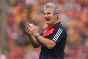 9 July 2017; Cork manager Kieran Kingston before the Munster GAA Hurling Senior Championship Final match between Clare and Cork at Semple Stadium in Thurles, Co Tipperary. Photo by Brendan Moran/Sportsfile