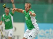 11 March 2012; Timothy Cockram, Ireland, celebrates after scoring his side's first goal. Men’s 2012 Olympic Qualifying Tournament , Ireland v Ukraine, National Hockey Stadium, UCD, Belfield, Dublin. Photo by Sportsfile