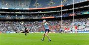 11 March 2012; Paul Ryan, Dublin, fails to convert a last minute free which would have leveled the game. Allianz Hurling League Division 1A, Round 2, Dublin v Cork, Croke Park, Dublin. Picture credit: Daire Brennan / SPORTSFILE