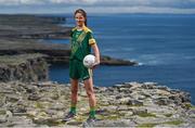 13 July 2017; Stars of the TG4 All Ireland Championships assembled at the famous Dún Aengus on Inis Mór in the Aran Islands to launch the 2017 TG4 All Ireland Championships. The championship gets underway when the preliminary rounds take place on July 22nd as 36 counties begin the journey that will take them to Croke Park on September 24th. TG4 also announced their search for the #properfan that will take place throughout the 2017 TG4 All Ireland Champinships. Pictured is ladies footballer Niamh O'Sullivan of Meath, at Dún Aengus, Inis Mór, Aran Islands, Co. Galway.  Photo by Seb Daly/Sportsfile